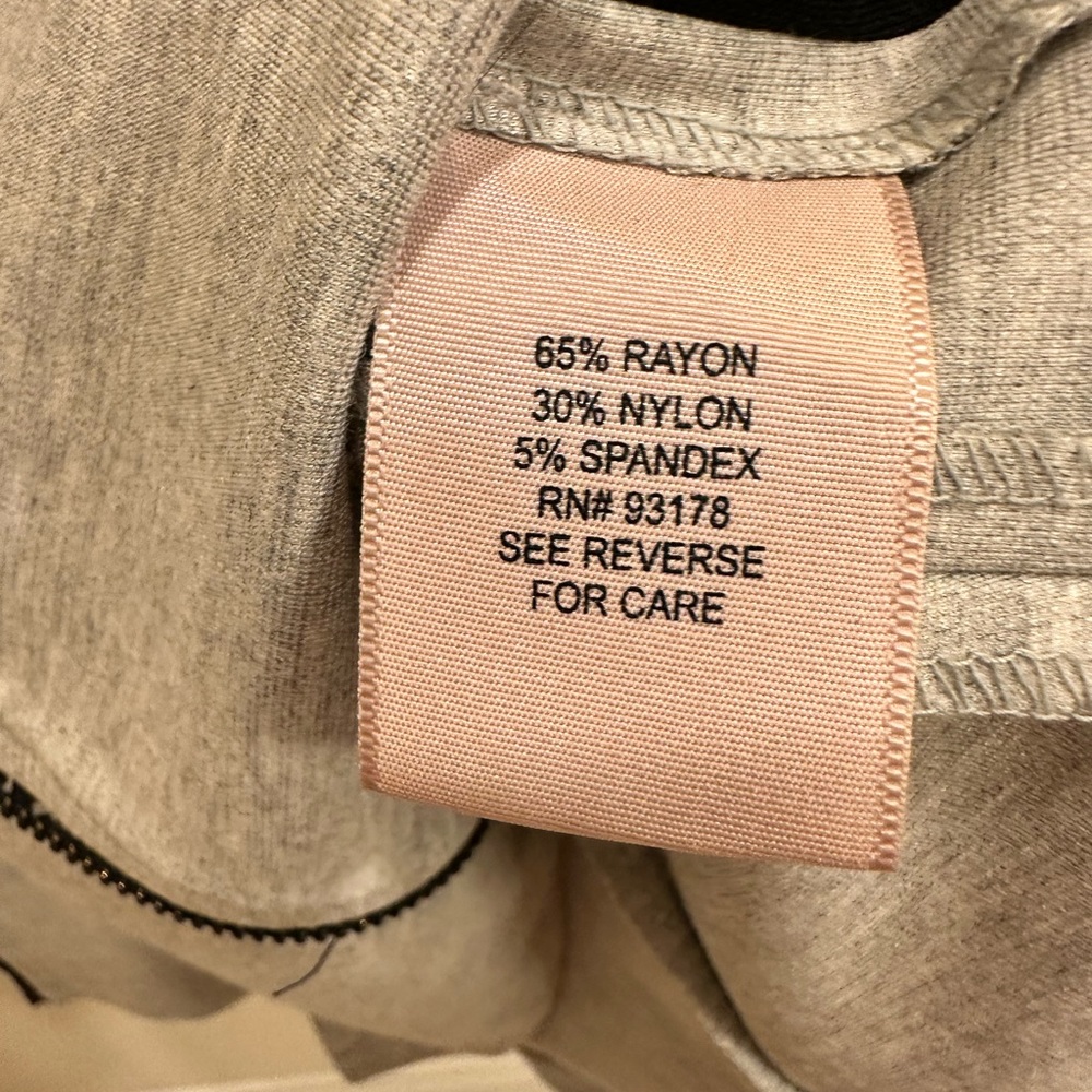 NWT Philosophy gray sweater jacket - Picture 5 of 7